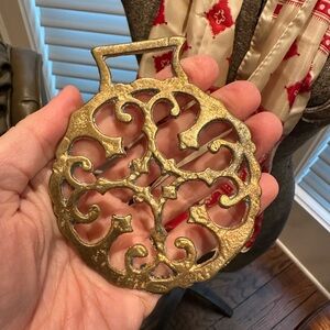 Decorative Vintage Horse Brass (Scarf Slide)
